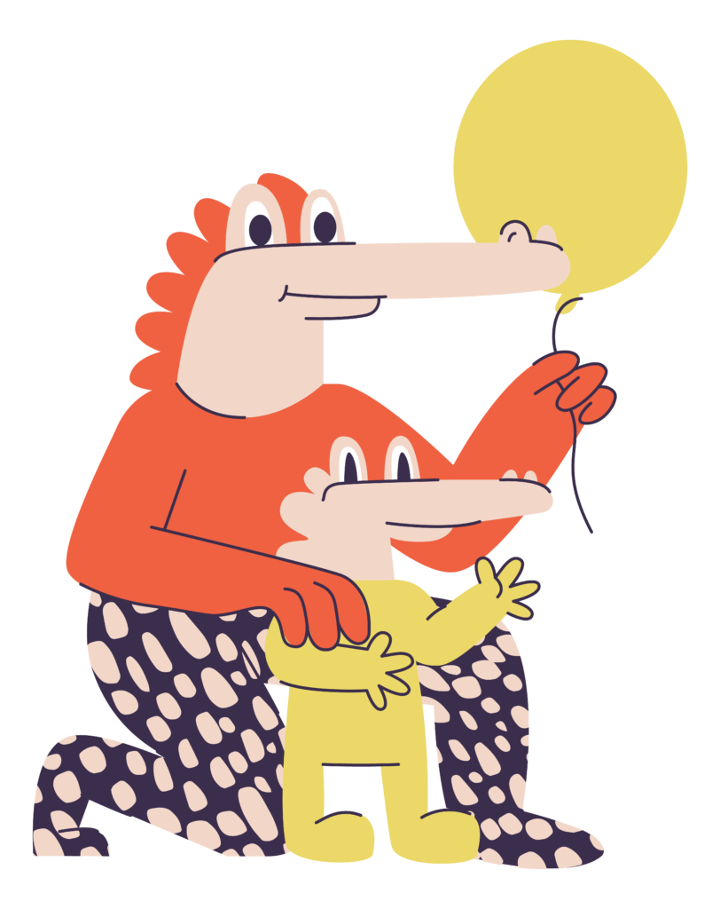 Krokodil Illustration